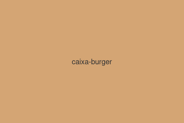 Caixa Burger